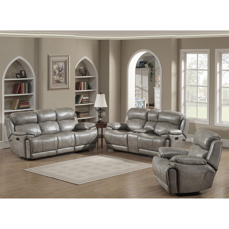 AC Pacific Corporation Estella Reclining Leather Sofa ESTELLA-DRS IMAGE 4