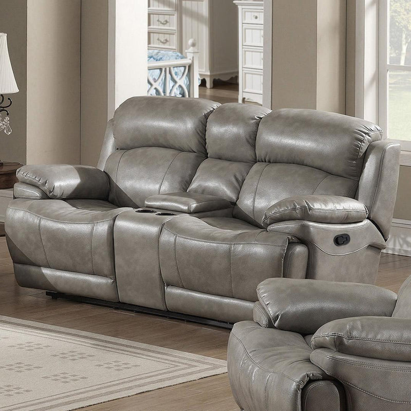 AC Pacific Corporation Estella Reclining Leather Loveseat ESTELLA-CRL IMAGE 1