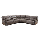AC Pacific Corporation Donovan Power Reclining 6 pc Sectional DONOVAN-6PC-P-SECT IMAGE 1