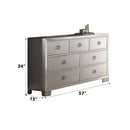 Acme Furniture Voeville II 7-Drawer Dresser 24845 IMAGE 3