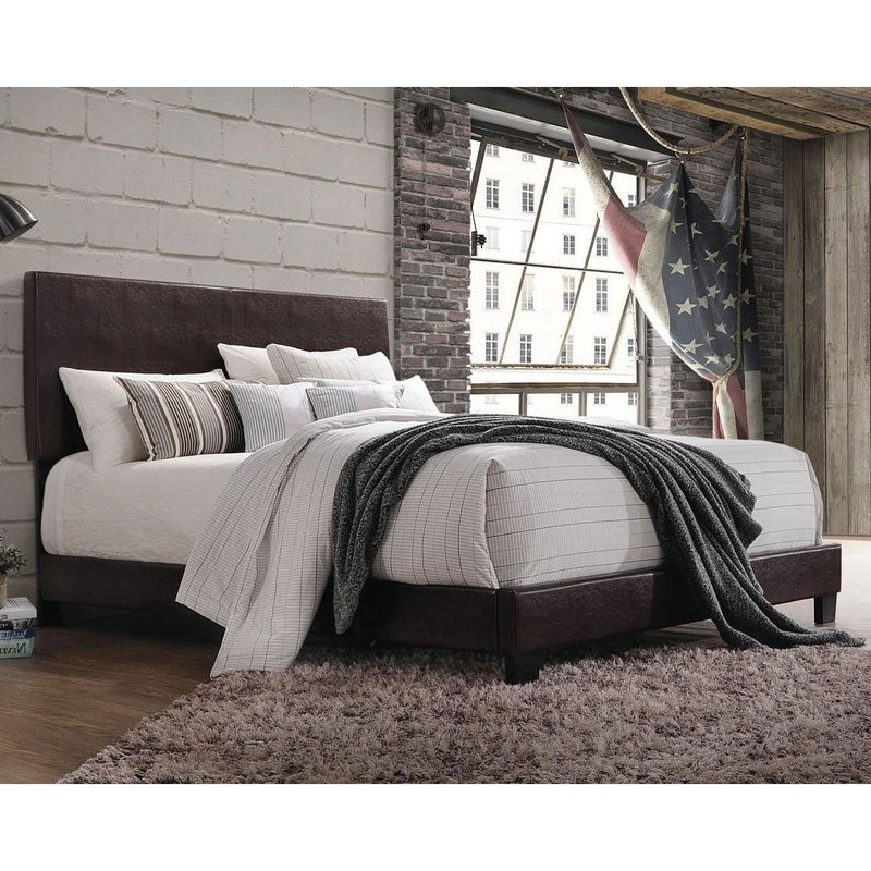 Acme Furniture Lien Queen Upholstered Platform Bed 25750Q IMAGE 2