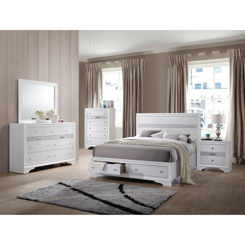 Acme Furniture Naima Queen Bed with Storage 25770Q IMAGE 2