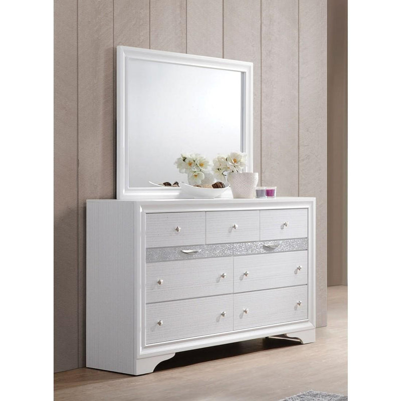 Acme Furniture Naima Dresser Mirror 25774 IMAGE 2