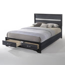 Acme Furniture Naima King Panel Bed with Storage 25897EK IMAGE 2