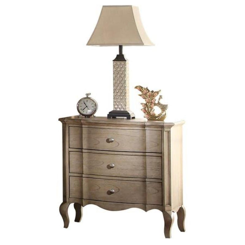 Acme Furniture Chelmsford 3-Drawer Nightstand 26053 IMAGE 1