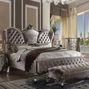 Acme Furniture Versailles King Upholstered Panel Bed 26817EK IMAGE 1