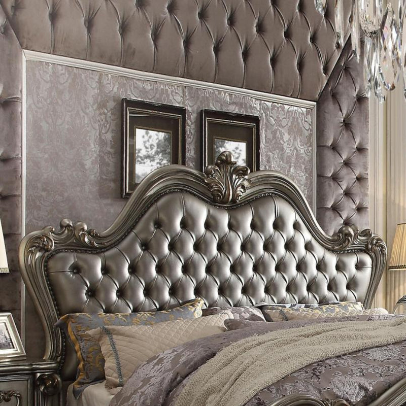 Acme Furniture Versailles II California King Upholstered Panel Bed 26834CK IMAGE 2