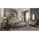Acme Furniture Versailles II King Upholstered Panel Bed 26837EK IMAGE 3
