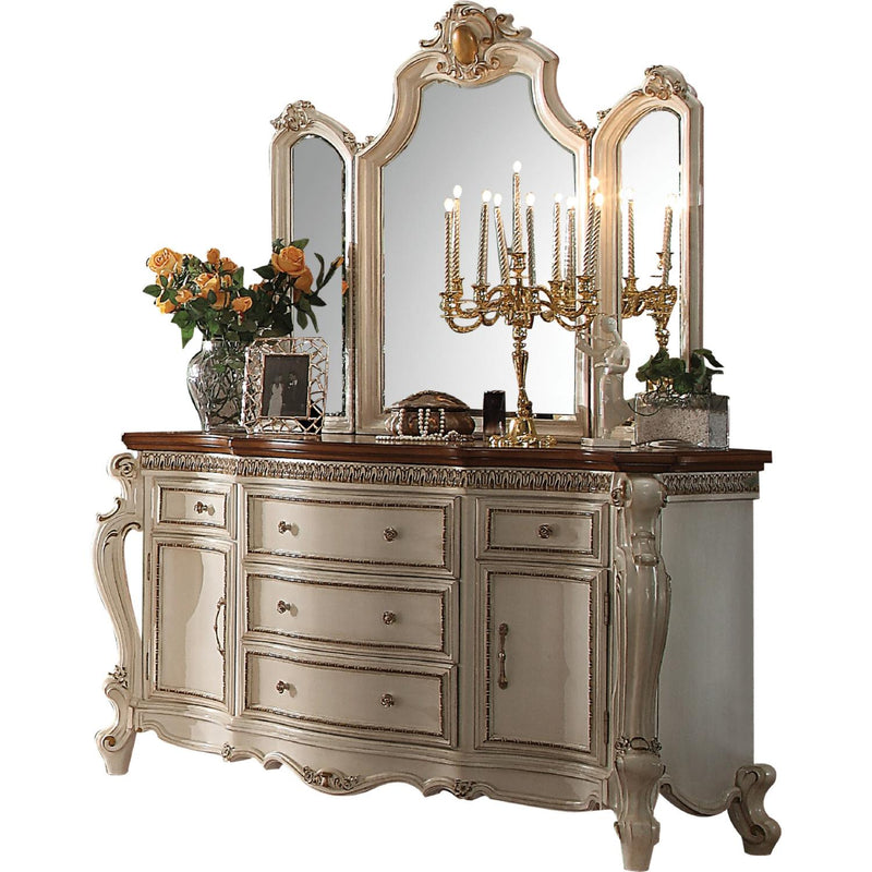 Acme Furniture Picardy Arched Dresser Mirror 26904 IMAGE 3