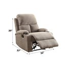 Acme Furniture Rosia 59549 Motion Recliner IMAGE 6