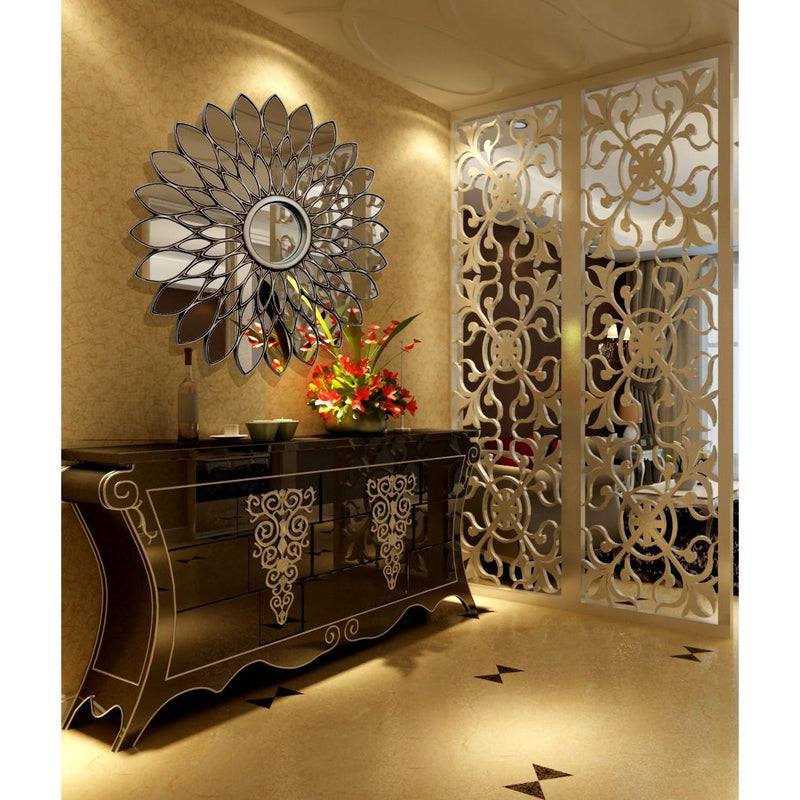 @ Cost Mirrors Sunflower Wall Mirror CM000686 IMAGE 1
