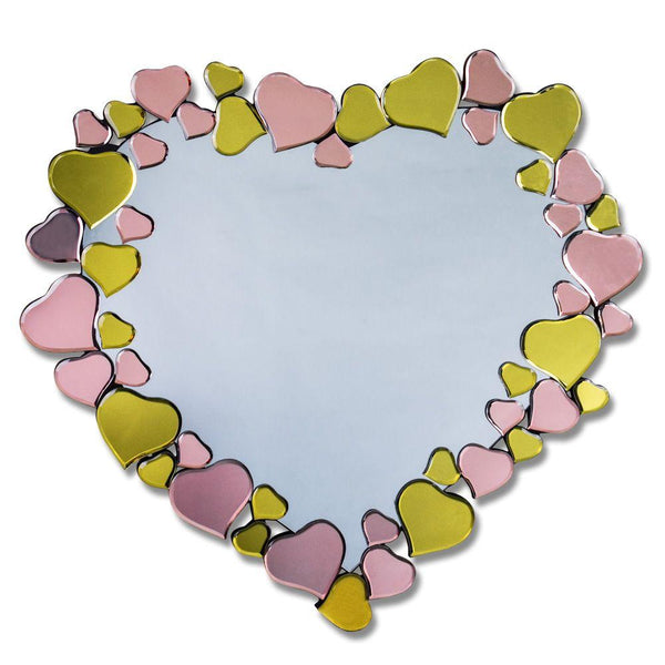 @ Cost Mirrors Vintage Heart Wall Mirror CM30053 IMAGE 1