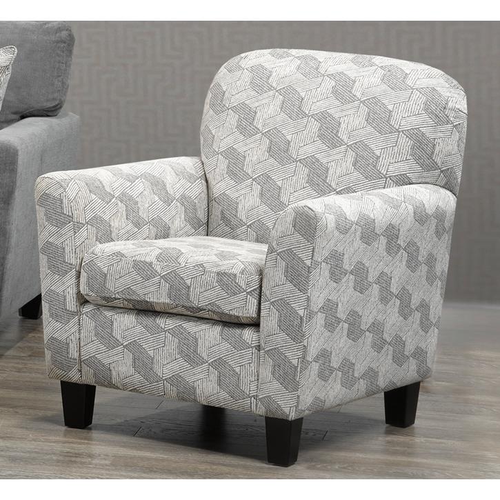 Titus Furniture Stationary Fabric Accent Chair T455 IMAGE 2