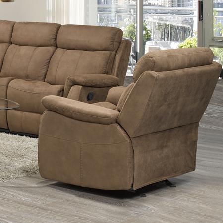 Titus Furniture Rocker Fabric Recliner T1137-C IMAGE 1