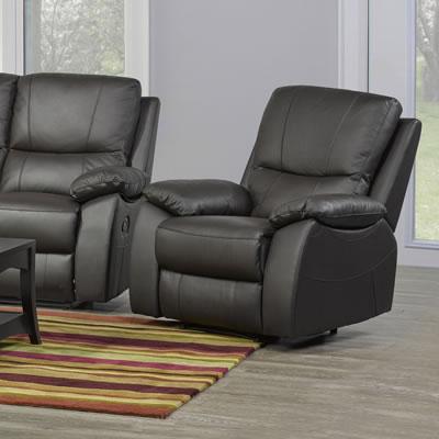 Titus Furniture Leather Match Recliner T-1415C-C IMAGE 1