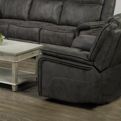 Titus Furniture Power Fabric Recliner T1417-C IMAGE 1
