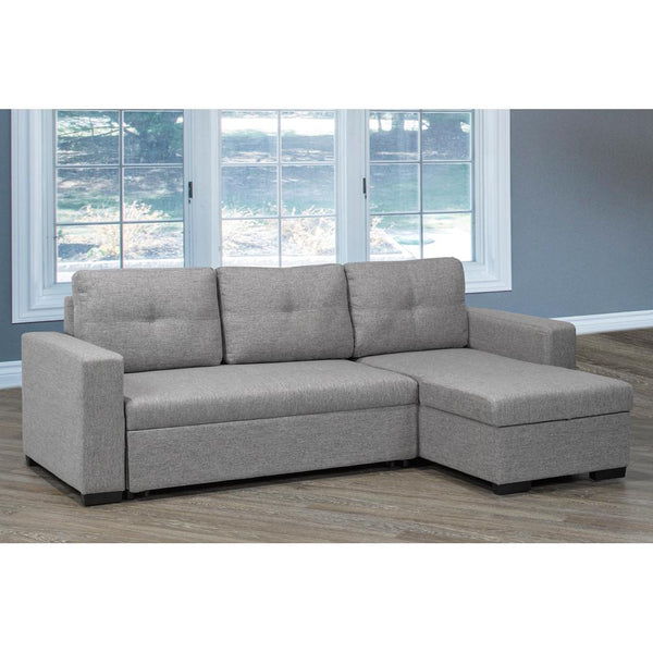 Titus Furniture Fabric Sleeper sectional T-1245 IMAGE 1