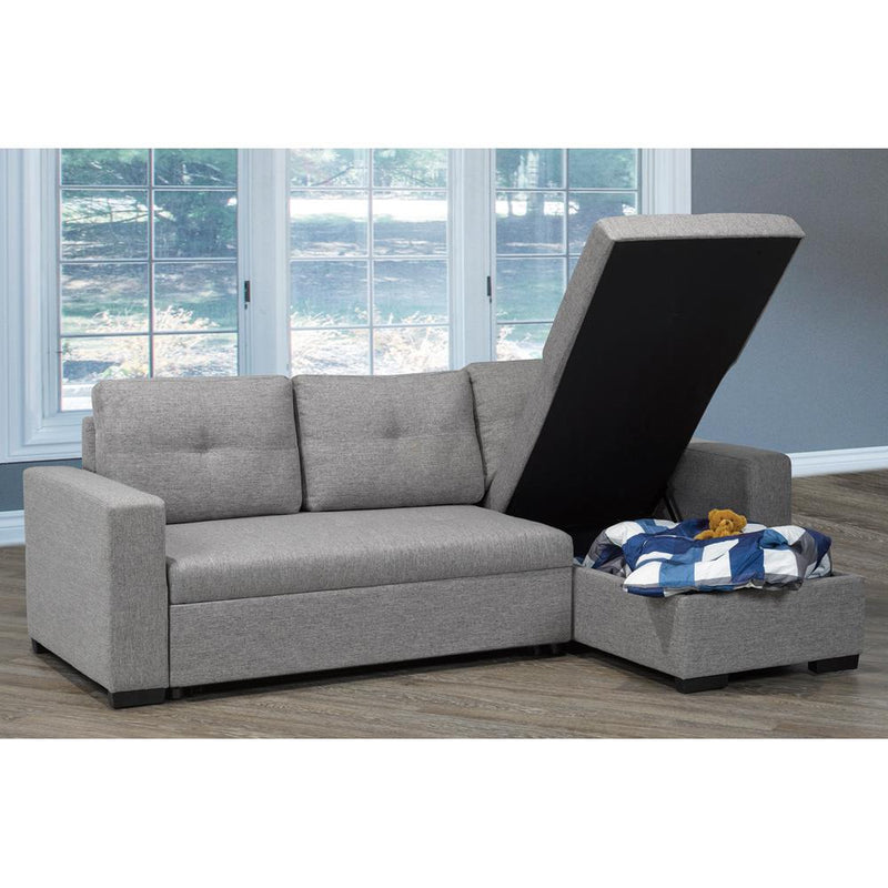 Titus Furniture Fabric Sleeper sectional T-1245 IMAGE 2