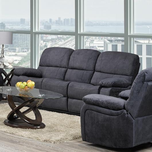 Titus Furniture Reclining Fabric Sofa T1135-S IMAGE 1