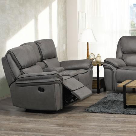 Titus Furniture Reclining Fabric Loveseat T1185-L IMAGE 1