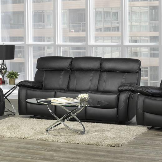 Titus Furniture Reclining Leather Sofa T1410-S IMAGE 1
