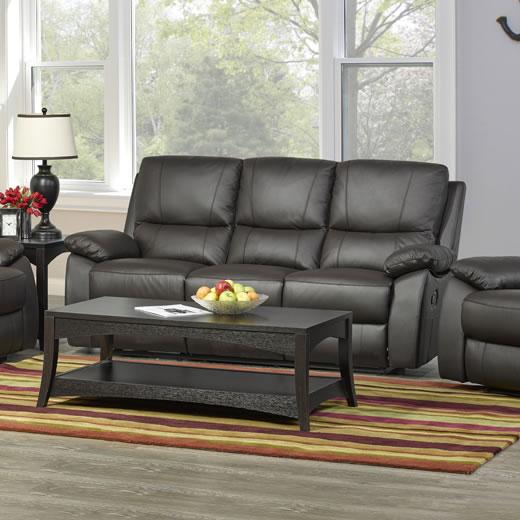 Titus Furniture Reclining Leather Match Sofa T-1415C-S IMAGE 1