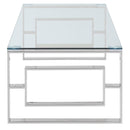 !nspire Eros 301-482CH Coffee Table - Silver IMAGE 4