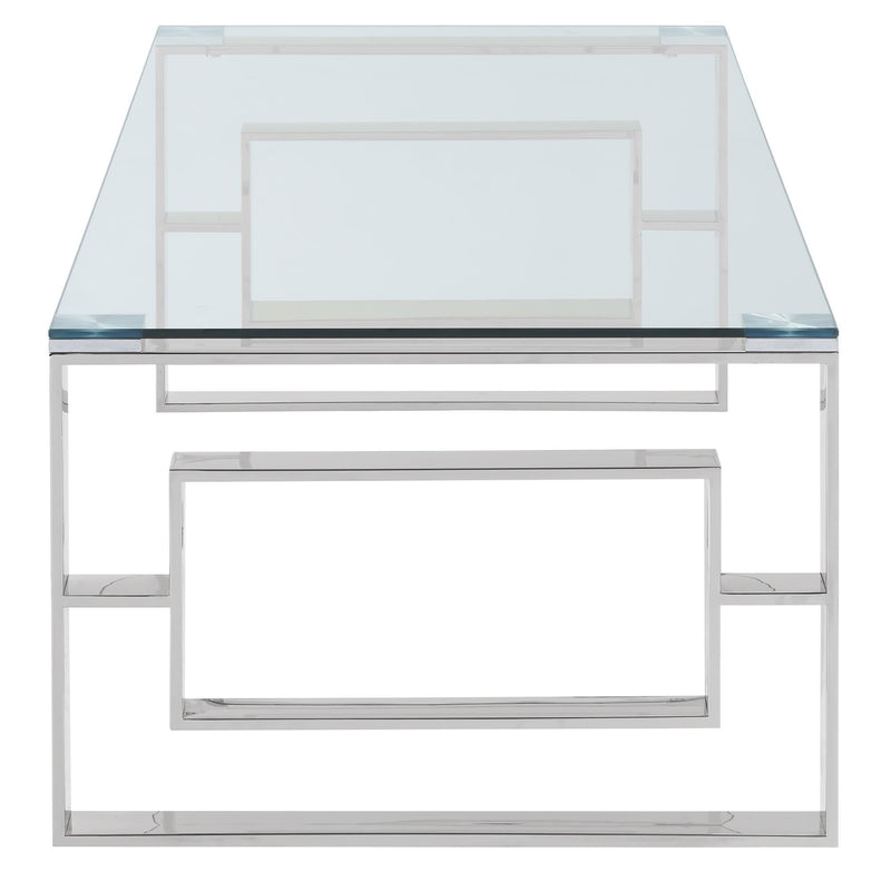 !nspire Eros 301-482CH Coffee Table - Silver IMAGE 4
