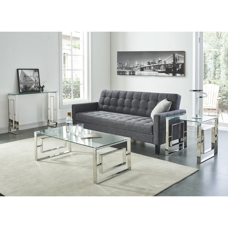 !nspire Eros 301-482CH Coffee Table - Silver IMAGE 6