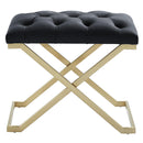 !nspire Rada 401-404BK Bench - Black and Gold IMAGE 3