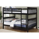 Titus Furniture T2502E 54″/54″ Bunk Bed (Espresso) IMAGE 1