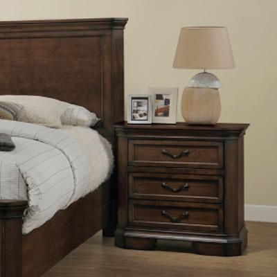 Titus Furniture Claire 3-Drawer Nightstand Claire Nightstand IMAGE 1