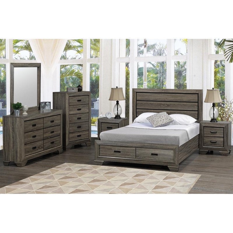 Titus Furniture Jenna Full Panel Bed with Storage Jenna-54 IMAGE 2