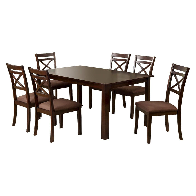 Furniture of America Weston II 7 pc Dinette CM3400T-7PK IMAGE 2