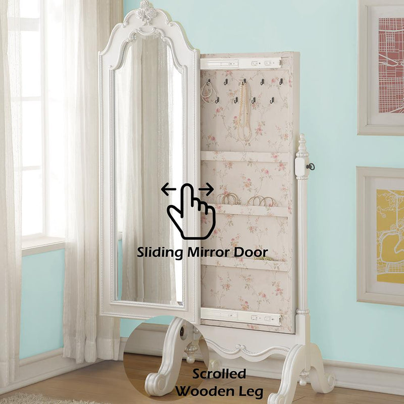 Acme Furniture Edalene 30520 Jewelry Armoire IMAGE 4