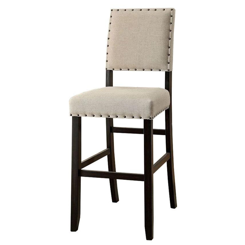 Furniture of America Sania II Pub Height Stool CM3324BK-BC-2PK IMAGE 1