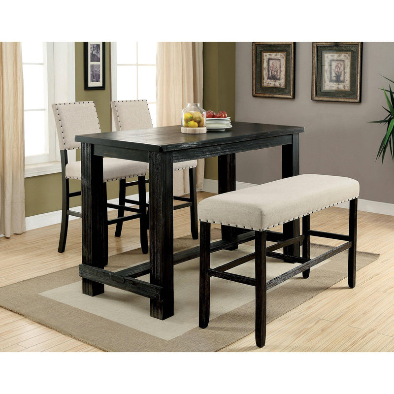 Furniture of America Sania II Pub Height Stool CM3324BK-BC-2PK IMAGE 6