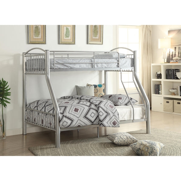 Acme Furniture Cayelynn 37380SI Twin/Full Bunk Bed IMAGE 1