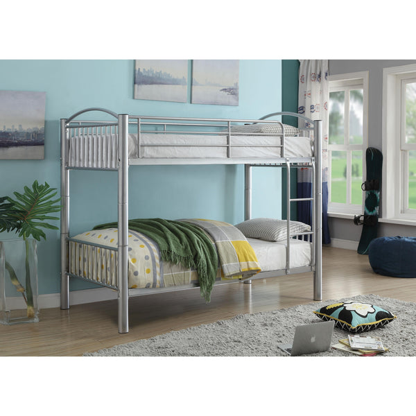 Acme Furniture Cayelynn 37385SI Twin/Twin Bunk Bed IMAGE 1