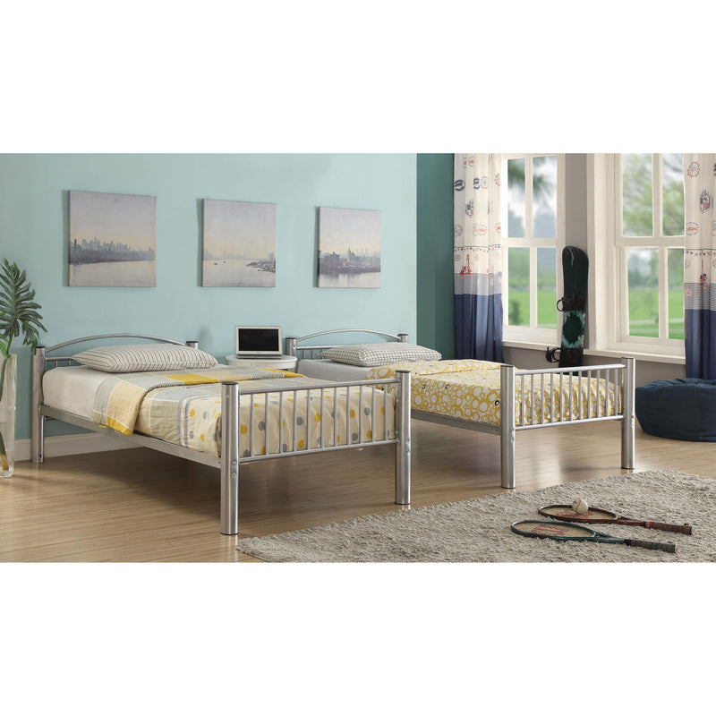 Acme Furniture Cayelynn 37385SI Twin/Twin Bunk Bed IMAGE 2