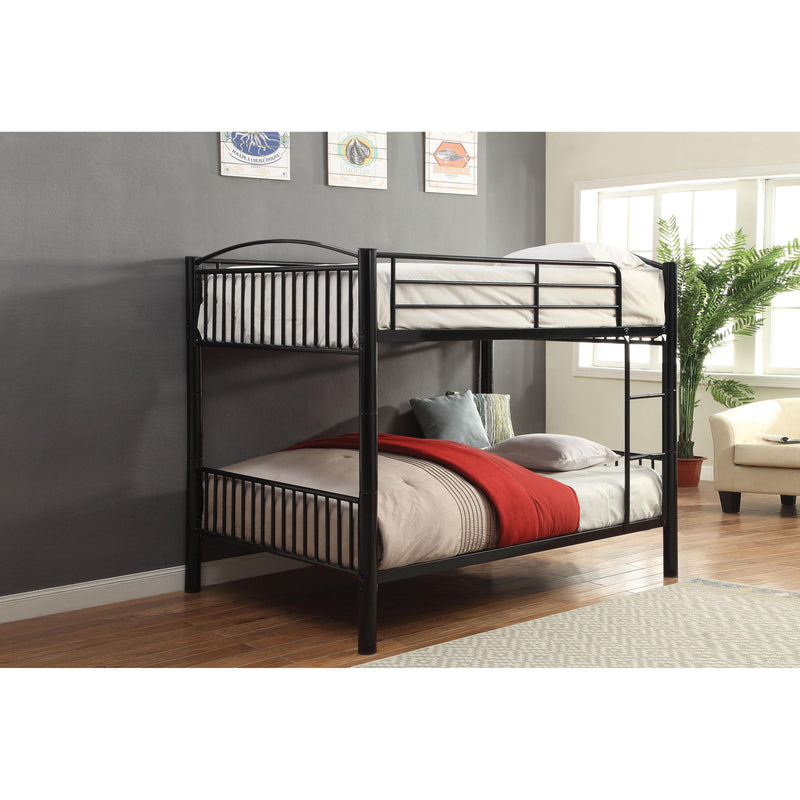 Acme Furniture Cayelynn 37390BK Full/Full Bunk Bed IMAGE 1