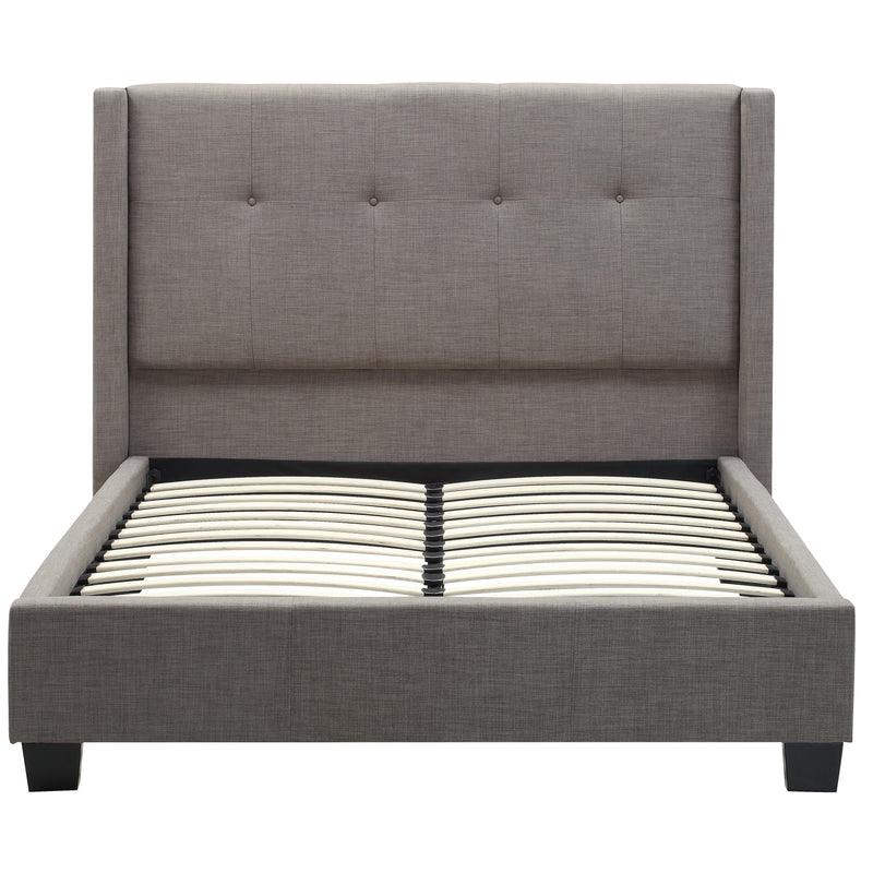  Modus Furniture International Geneva King Upholstered Platform Bed 3ZH3L77 IMAGE 3