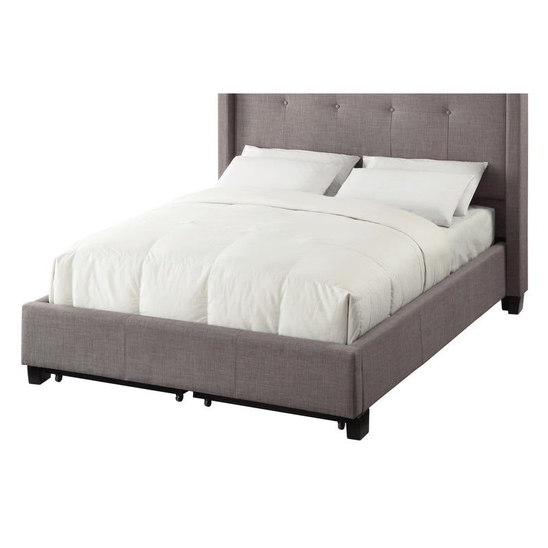  Modus Furniture International Geneva Full Upholstered Platform Bed with Storage 3ZH3D47 IMAGE 2