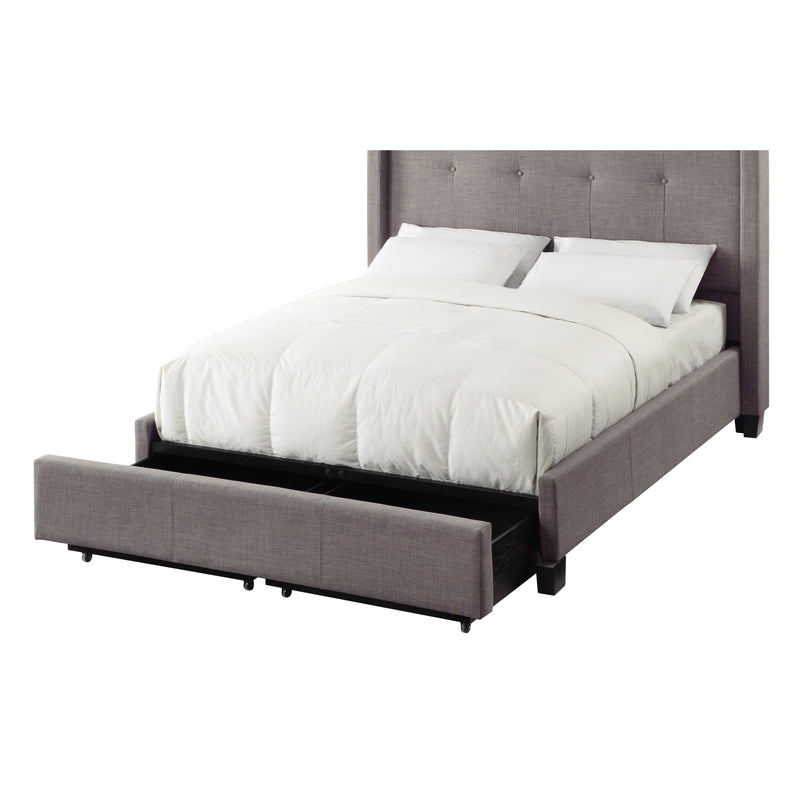  Modus Furniture International Geneva Full Upholstered Platform Bed with Storage 3ZH3D47 IMAGE 3