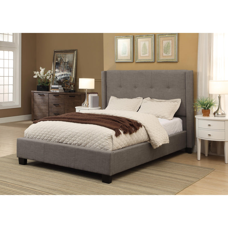  Modus Furniture International Geneva King Upholstered Platform Bed with Storage 3ZH3D77 IMAGE 1