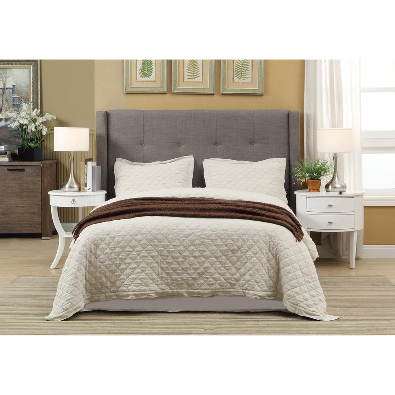  Modus Furniture International Geneva King Upholstered Platform Bed with Storage 3ZH3D77 IMAGE 9