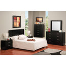 Dynamic Furniture Midnight 2-Drawer Nightstand 353-222 IMAGE 2