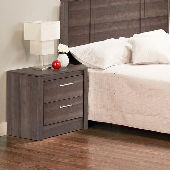 Dynamic Furniture Noble 2-Drawer Nightstand 354-222 IMAGE 1