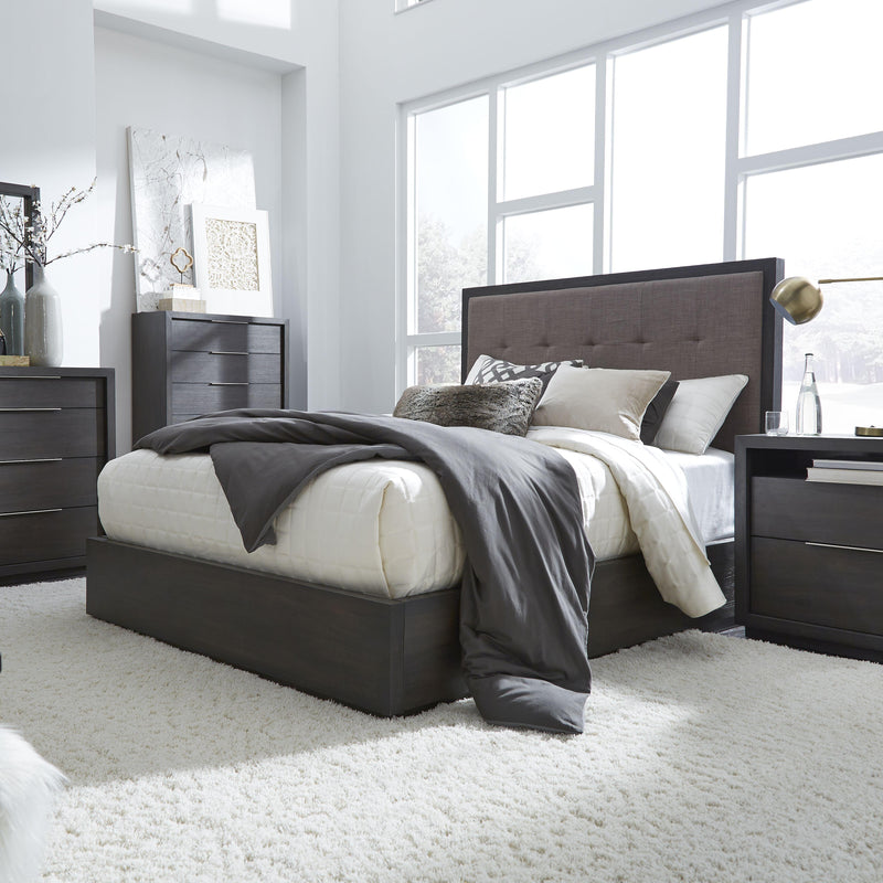  Modus Furniture International Oxford California King Upholstered Platform Bed AZU5F6D IMAGE 6