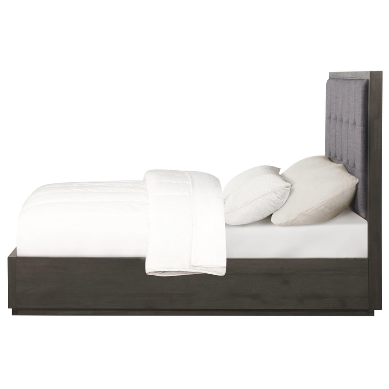  Modus Furniture International Oxford Full Upholstered Panel Bed with Storage AZU5S4D IMAGE 3